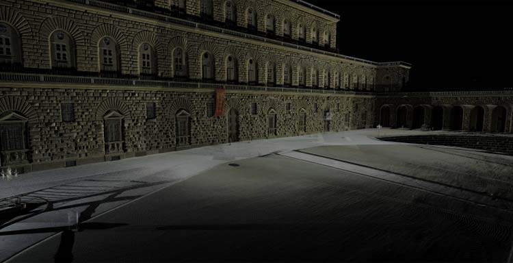 Le Palazzo Pitti en 3D: les travaux sur la maquette numérique du palais florentin sont terminés