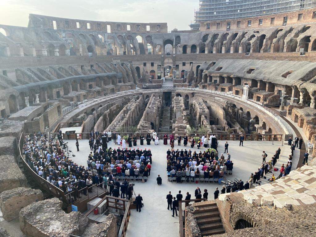 Pope Francis, prayer meeting at the Colosseum: in the name of Peace, the greatest good