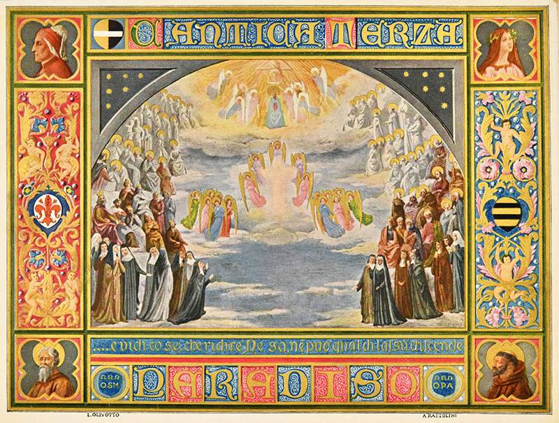 Dante's Paradiso illustrated from the 1800s to the present goes on display at the Classense in Ravenna