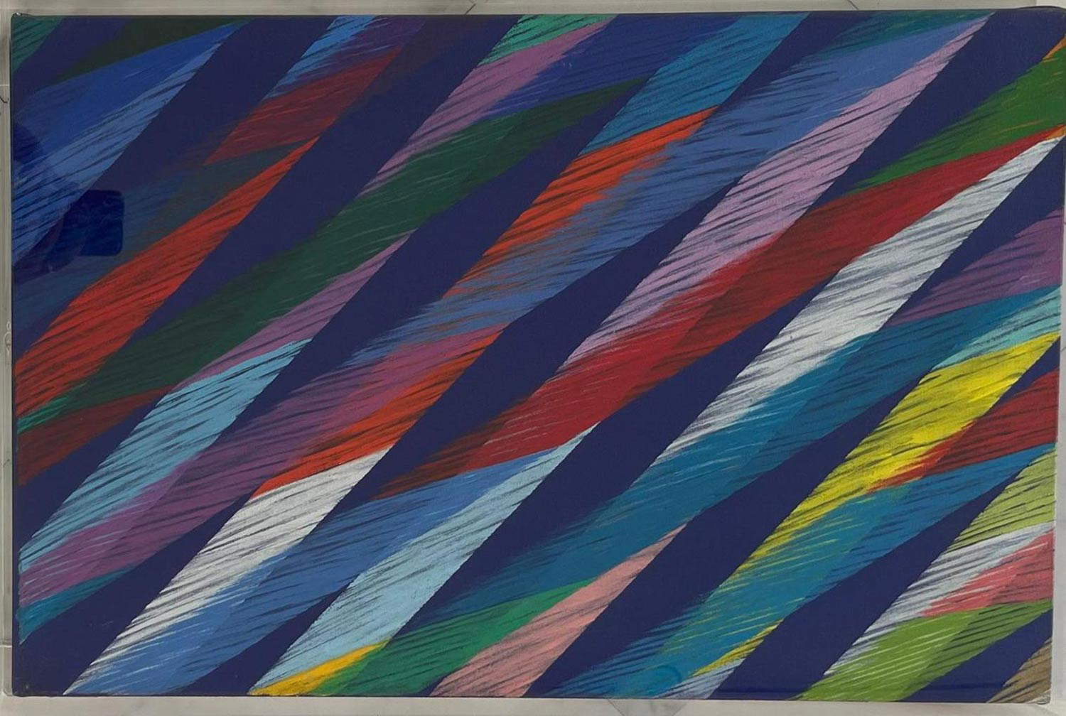Piero Dorazio, Quiete (1998; oil on canvas, 40 x 60 cm) Piero Dorazio, Quiete (1998; oil on canvas, 40 x 60 cm)