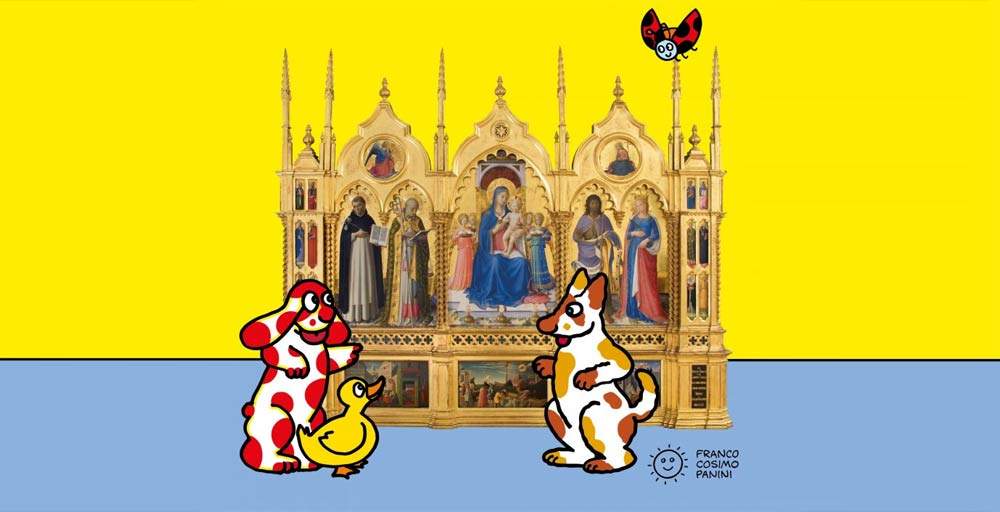 National Gallery of Umbria presents children's guide with Pimpa