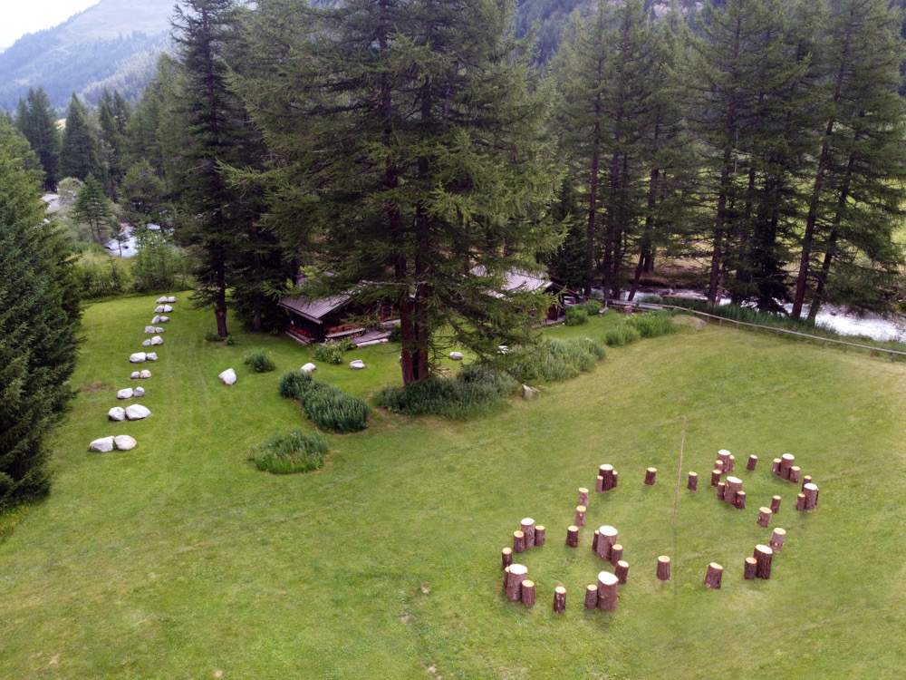 Pistoletto's Third Paradise arrives in Courmayeur. And it will remain for at least 15 years 