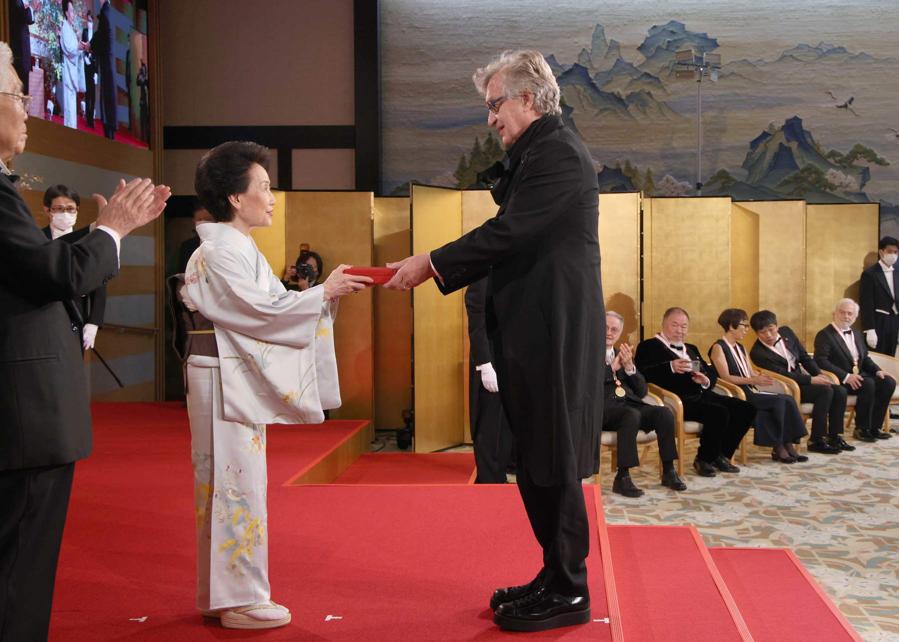 Premiazione di Wim Wenders Premiazione di Wim Wenders