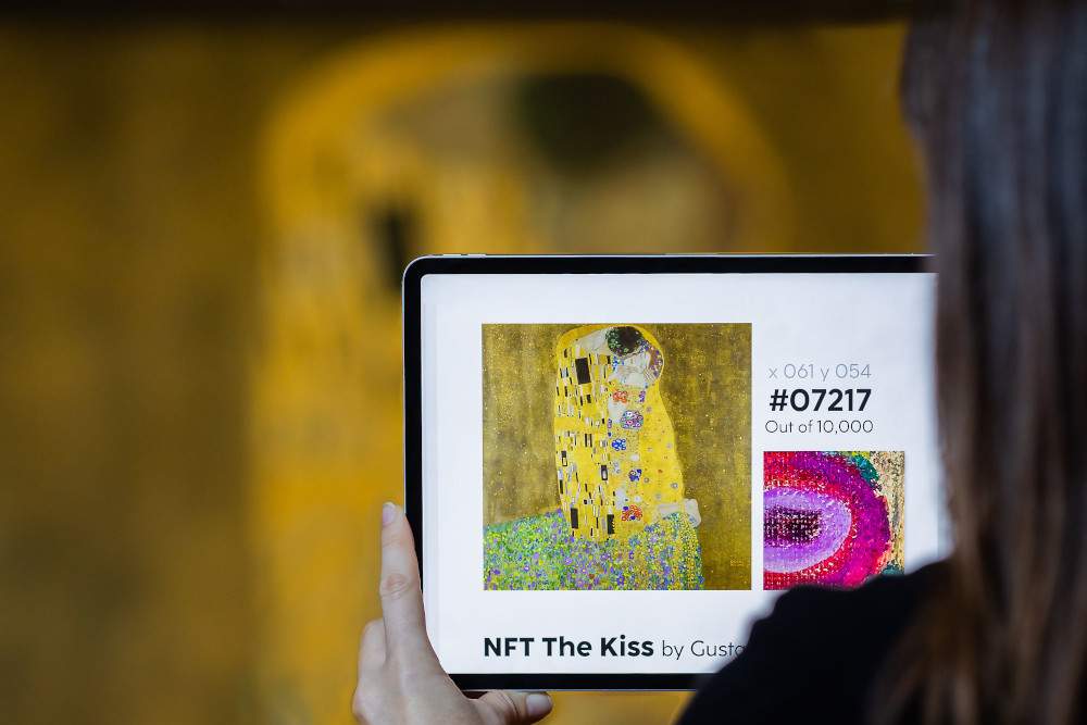 Il Bacio di Klimt diventa un NFT. E ogni parte unica potrà essere acquistata per San Valentino 