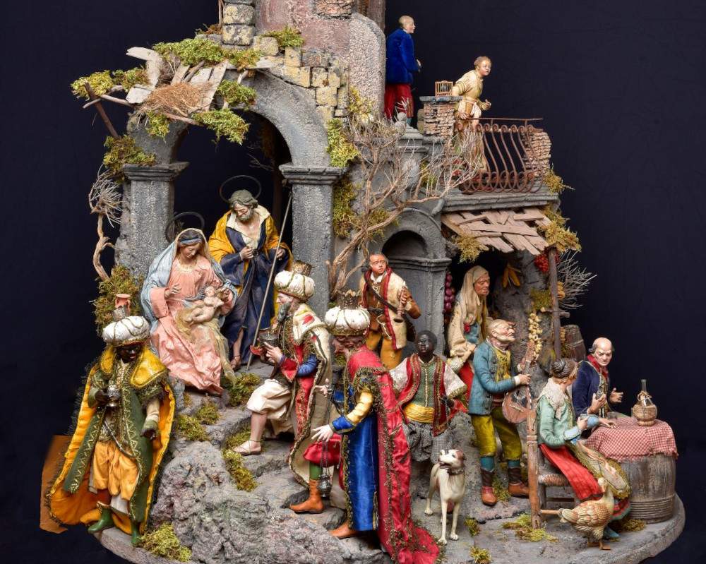 An exhibition of nativity scenes of various origins from around the world at the Ambrosiana 