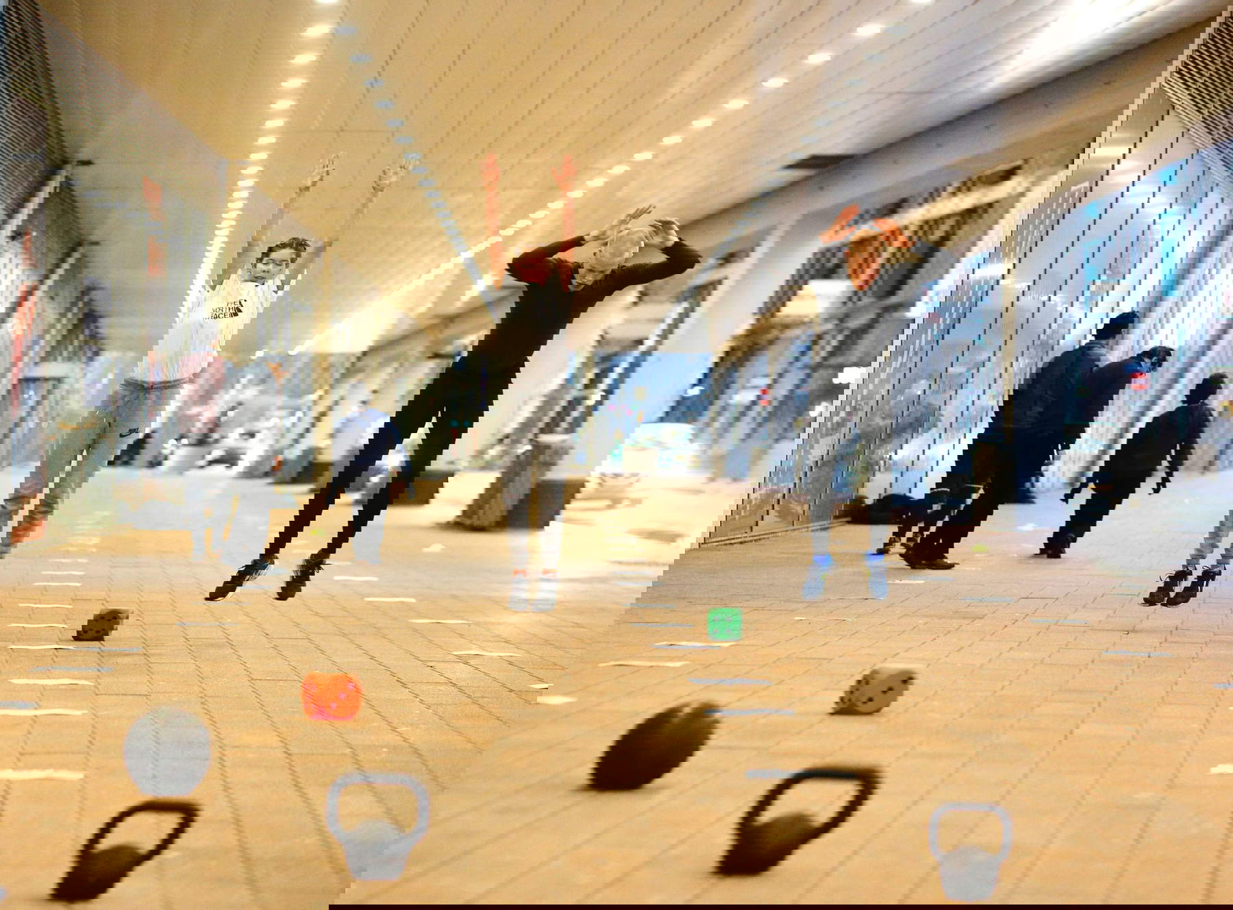 Fitness al Nederlandsfotomuseum (Rotterdam)