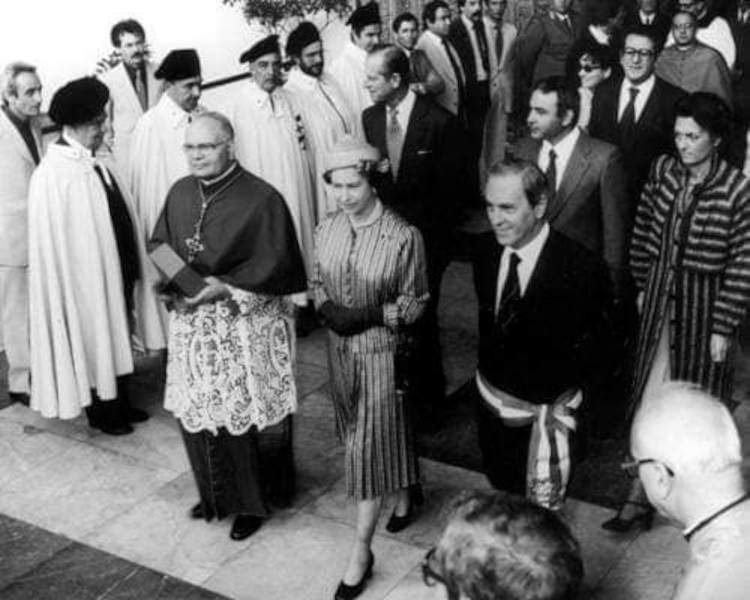 Elisabetta II al Museo Diocesano di Monreale