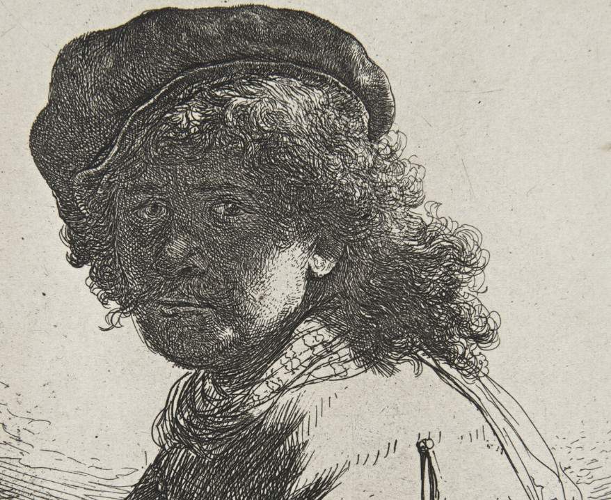 An exhibition of Rembrandt's graphic works at Castel Stenico