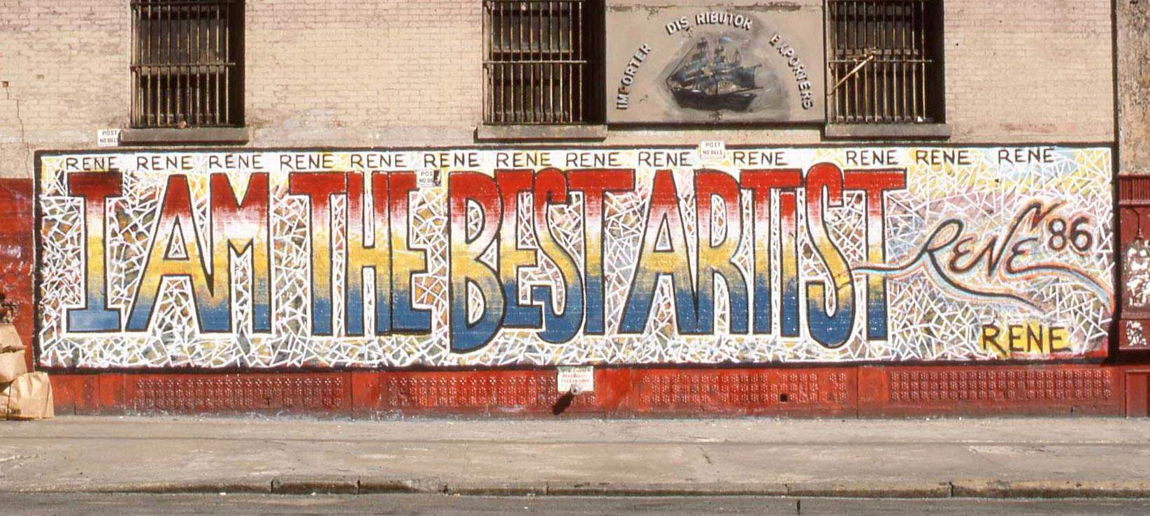 Street Art: naissance, développement, principaux représentants de l'art de la rue