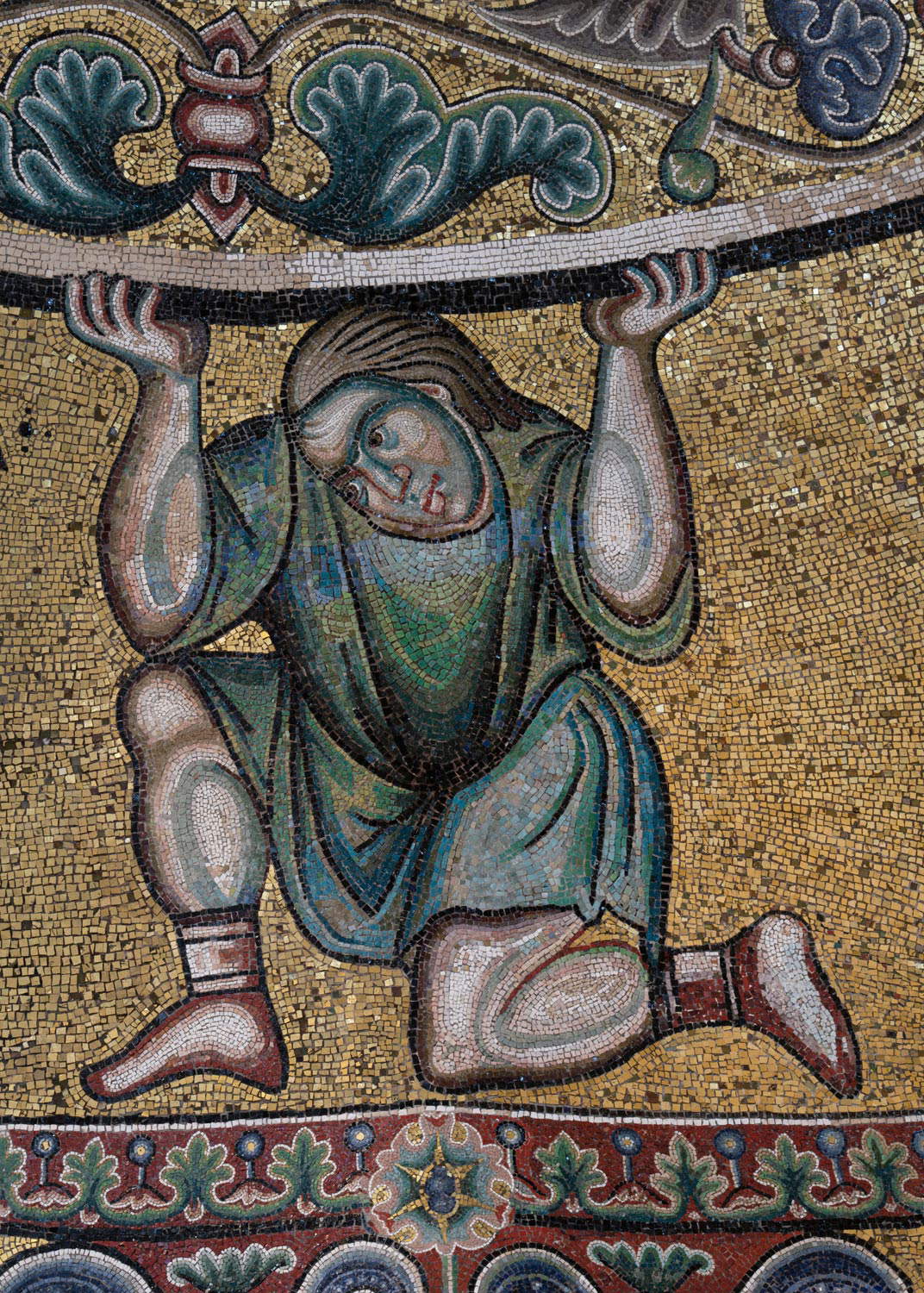 Baptistère, Scarsella, Volta, Maître du Crucifix. Foto di Antonio Quattrone Baptistère, Scarsella, Volta, Maître du Crucifix