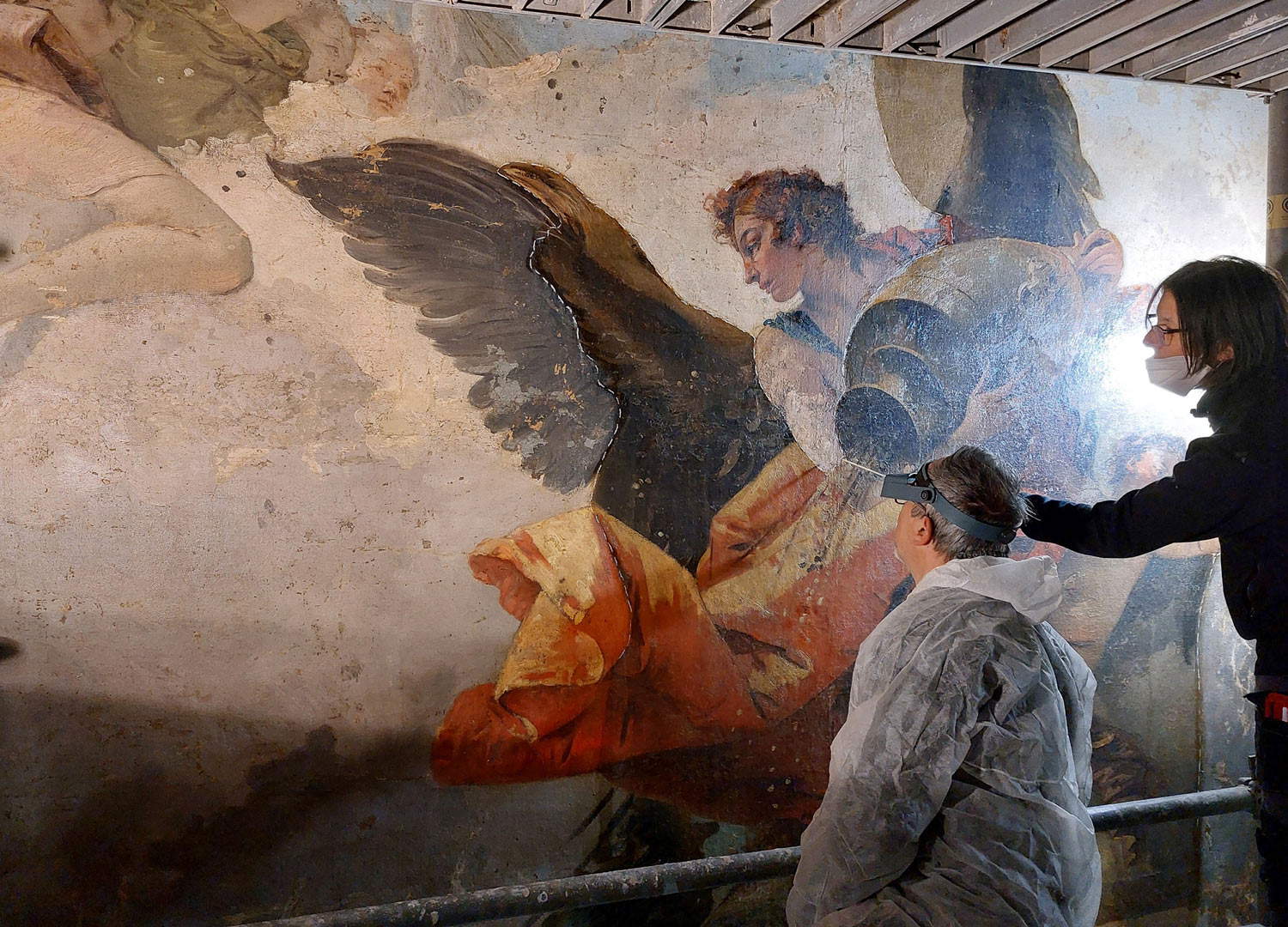 Restaurierung der Werke von Tiepolo Restaurierung der Werke von Tiepolo