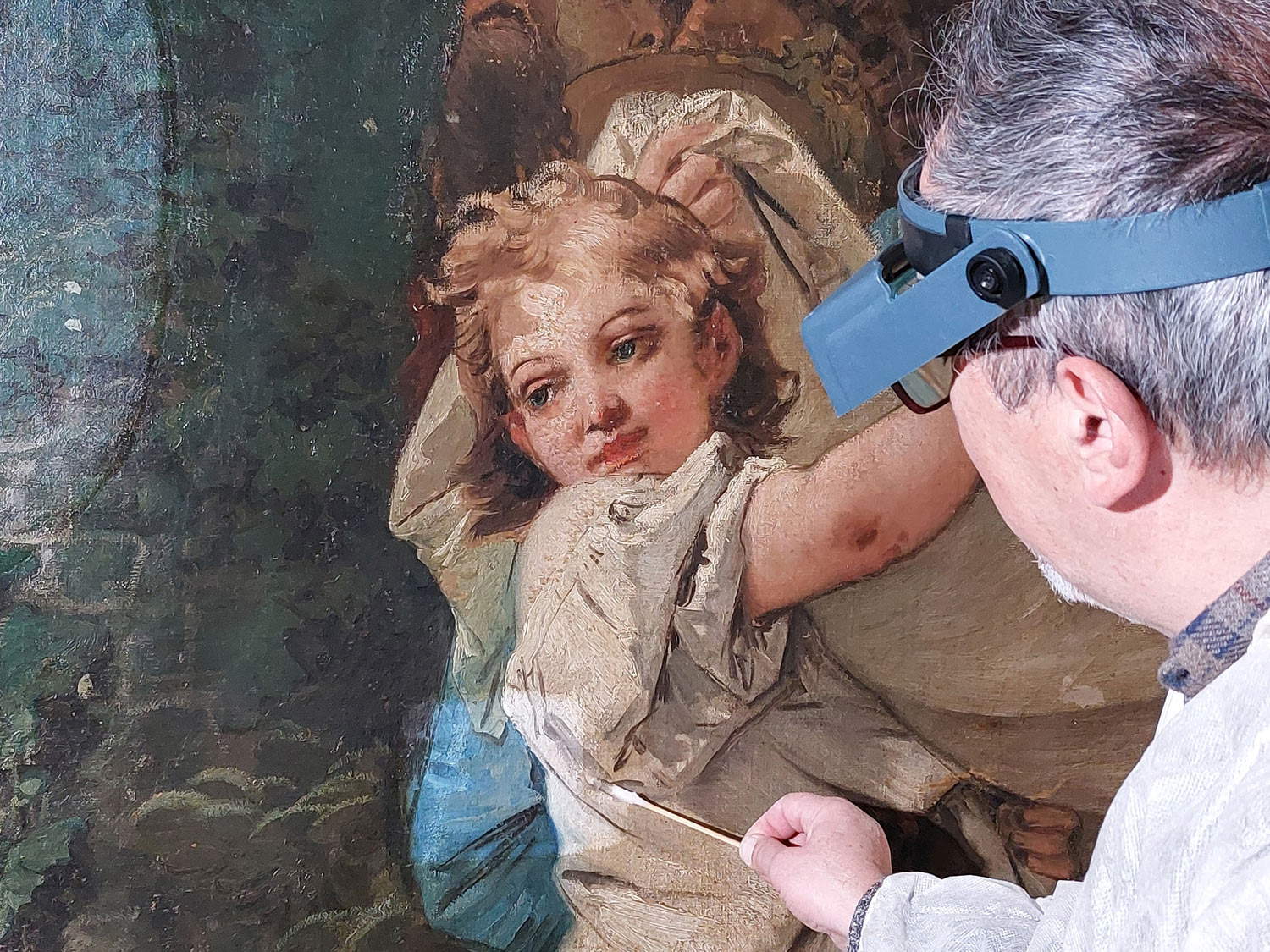Restaurierung der Werke von Tiepolo Restaurierung der Werke von Tiepolo