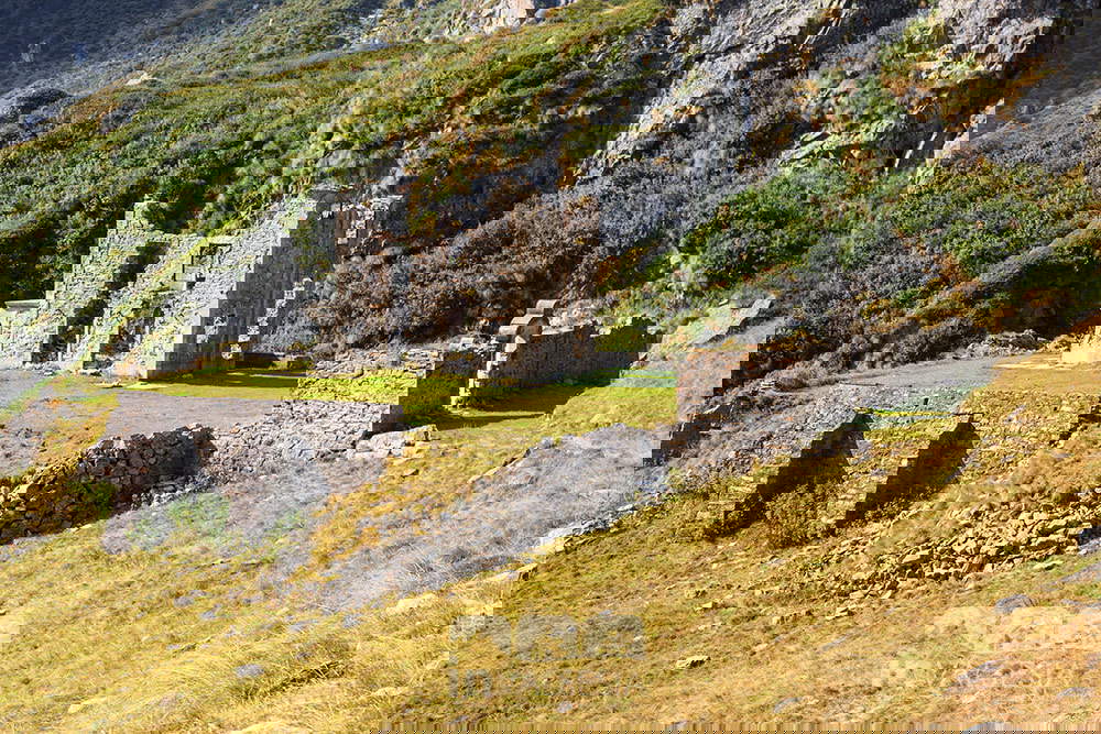 Vestiges de la Villa Aprilia à Fobello. Photo InValsesia