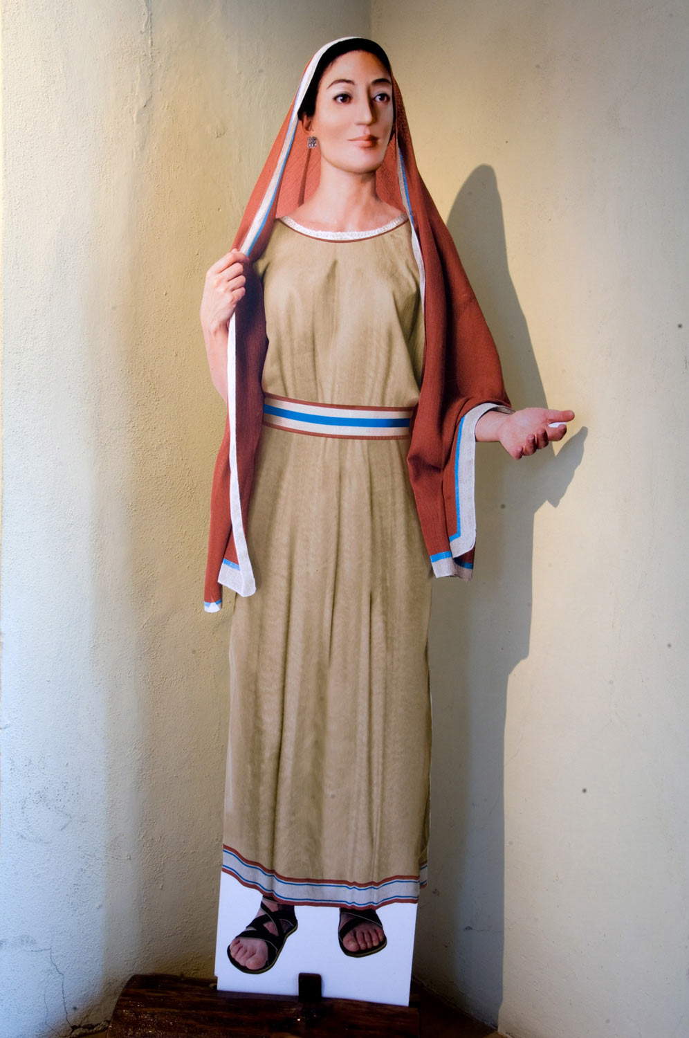 Reconstruction of the appearance of the Porciglia Girl Reconstruction of the appearance of the Porciglia Girl