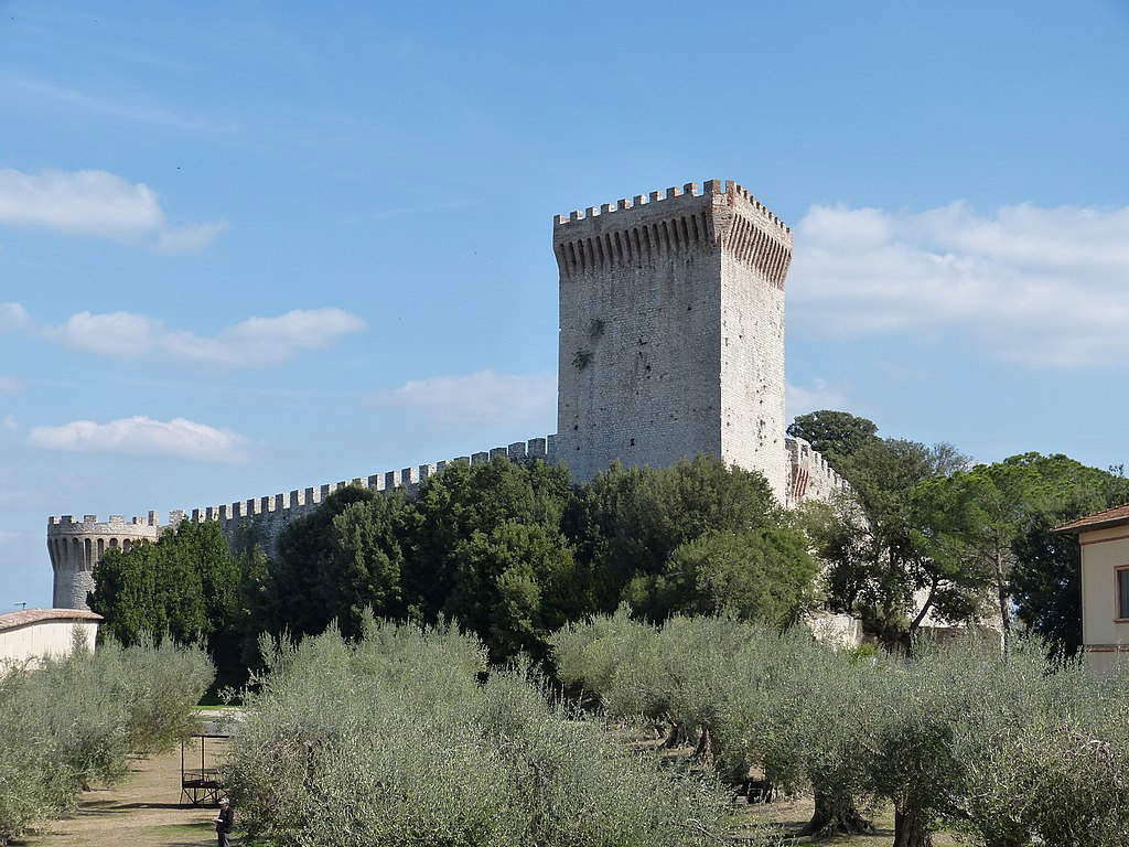 Die Festung von Castiglione del Lago Die Festung von Castiglione del Lago
