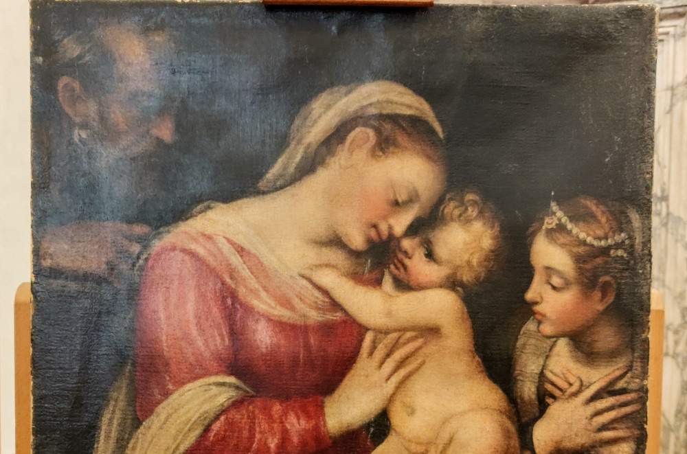 A 16th-century painting stolen by unknown persons in 1985 returned to the Uffizi 