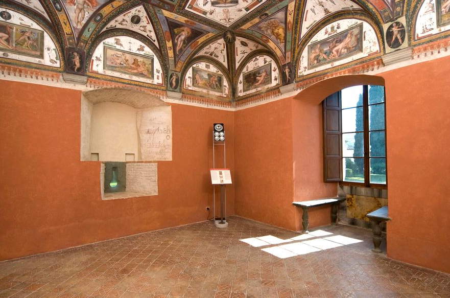 Sala de los Dioses de Castello Bufalini