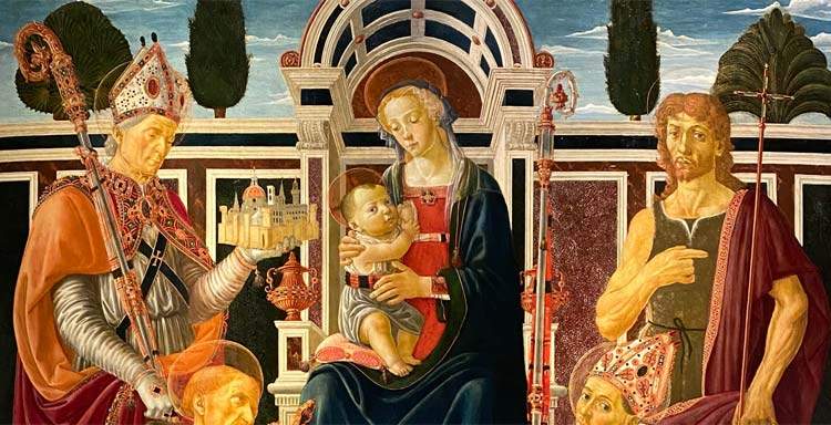 At the Uffizi an exhibition on the Macinghi Altarpiece, a work from Verrocchio's workshop that has just been restored