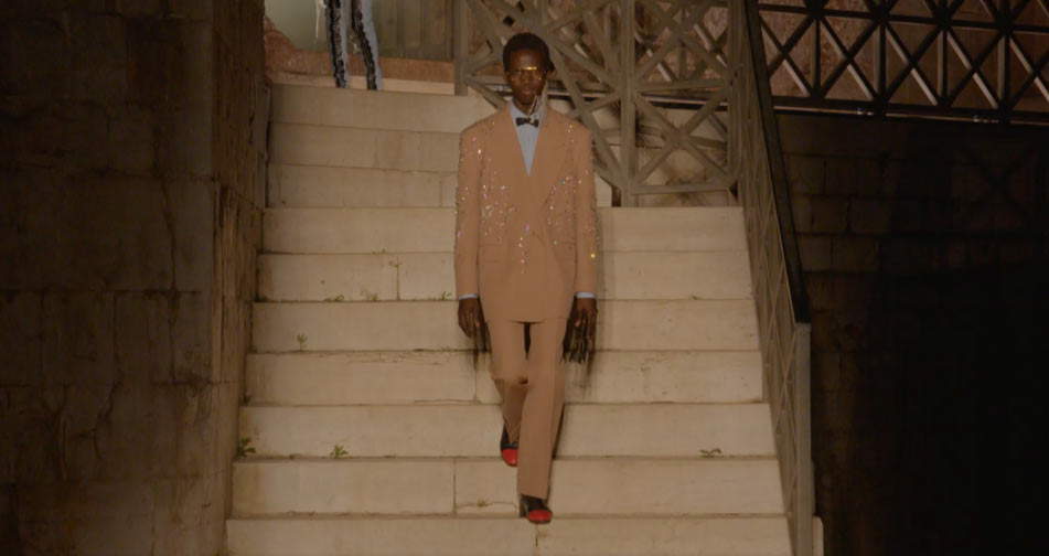 Sfilata di Gucci a Castel del Monte