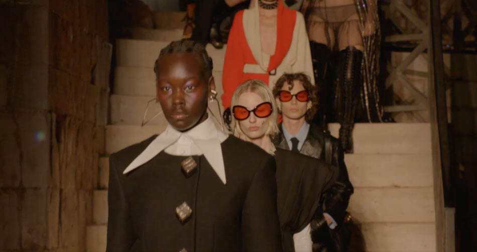 Sfilata di Gucci a Castel del Monte