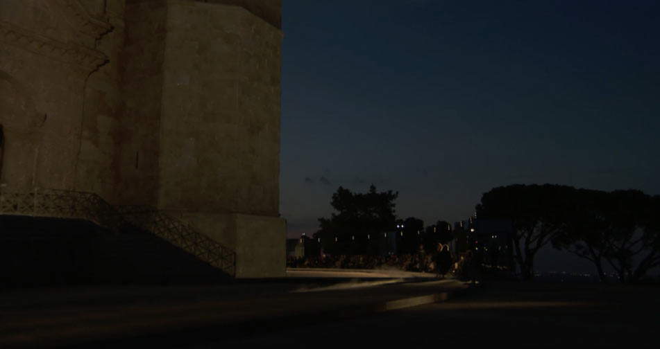 Sfilata di Gucci a Castel del Monte