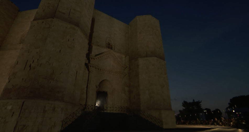 Sfilata di Gucci a Castel del Monte
