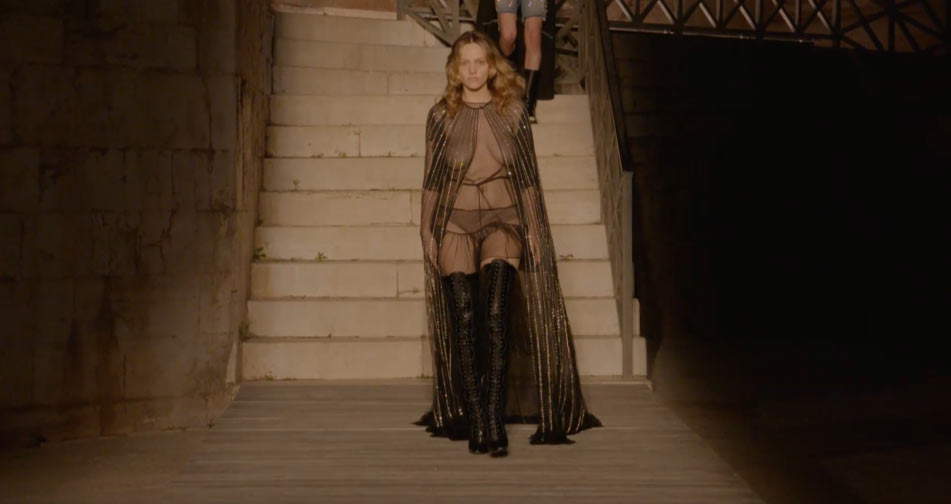 Sfilata di Gucci a Castel del Monte