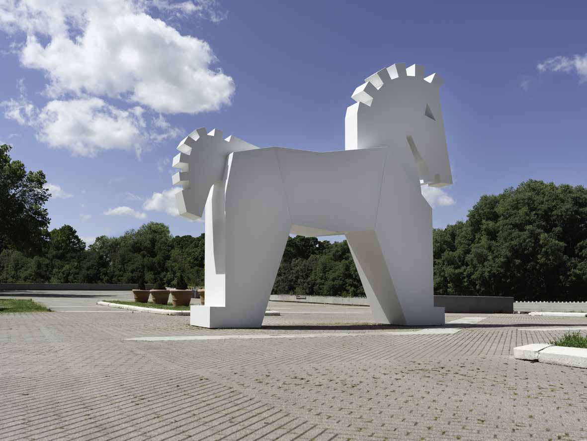 Silvia Camporesi, Il cavallo di Ulisse (Forlì, 2020) Silvia Camporesi, Il cavallo di Ulisse (Forlì, 2020)