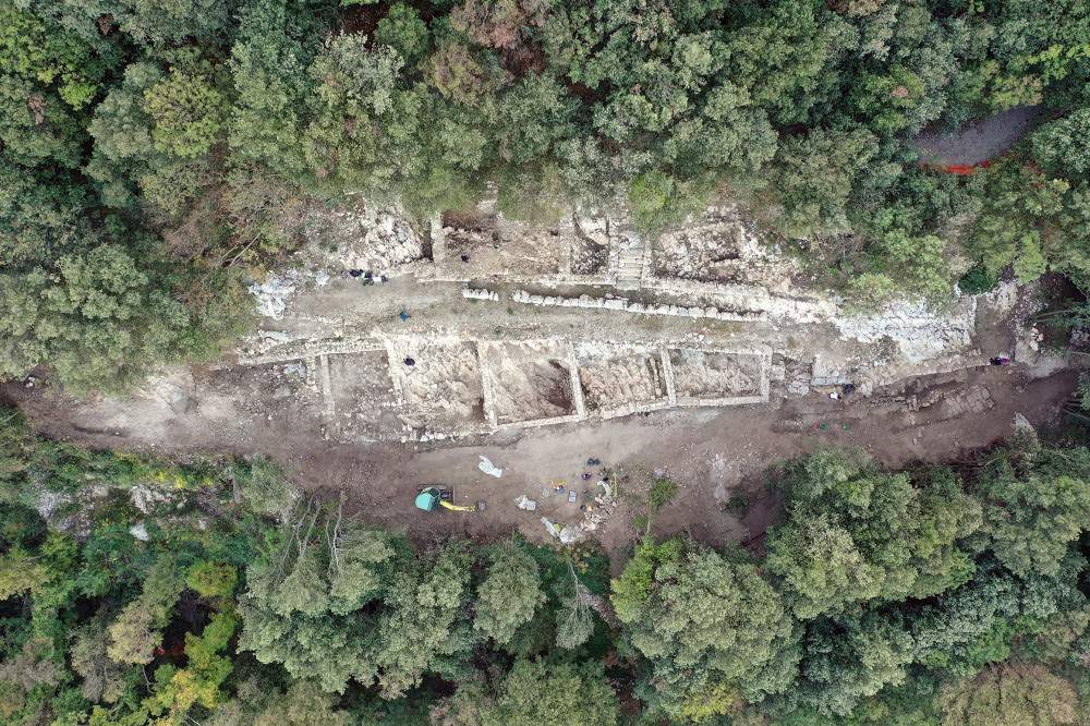Trentin, découvertes de l'âge du bronze aux Romains sur le site archéologique de Doss Penede 