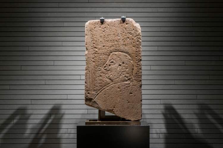 The Kaminia stele, among the most debated inscriptions of classical antiquity, is on display in Milan 