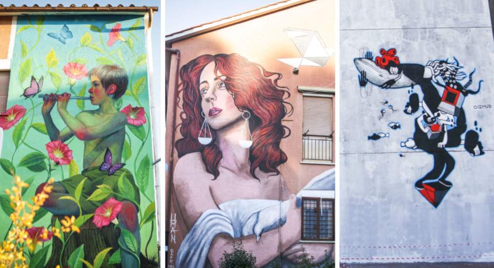 Rome, Street Art for Rights 2022 met l'accent sur les femmes avec trois artistes féminines. Sur leurs murs, les droits de l'homme et l'Agenda 2030.