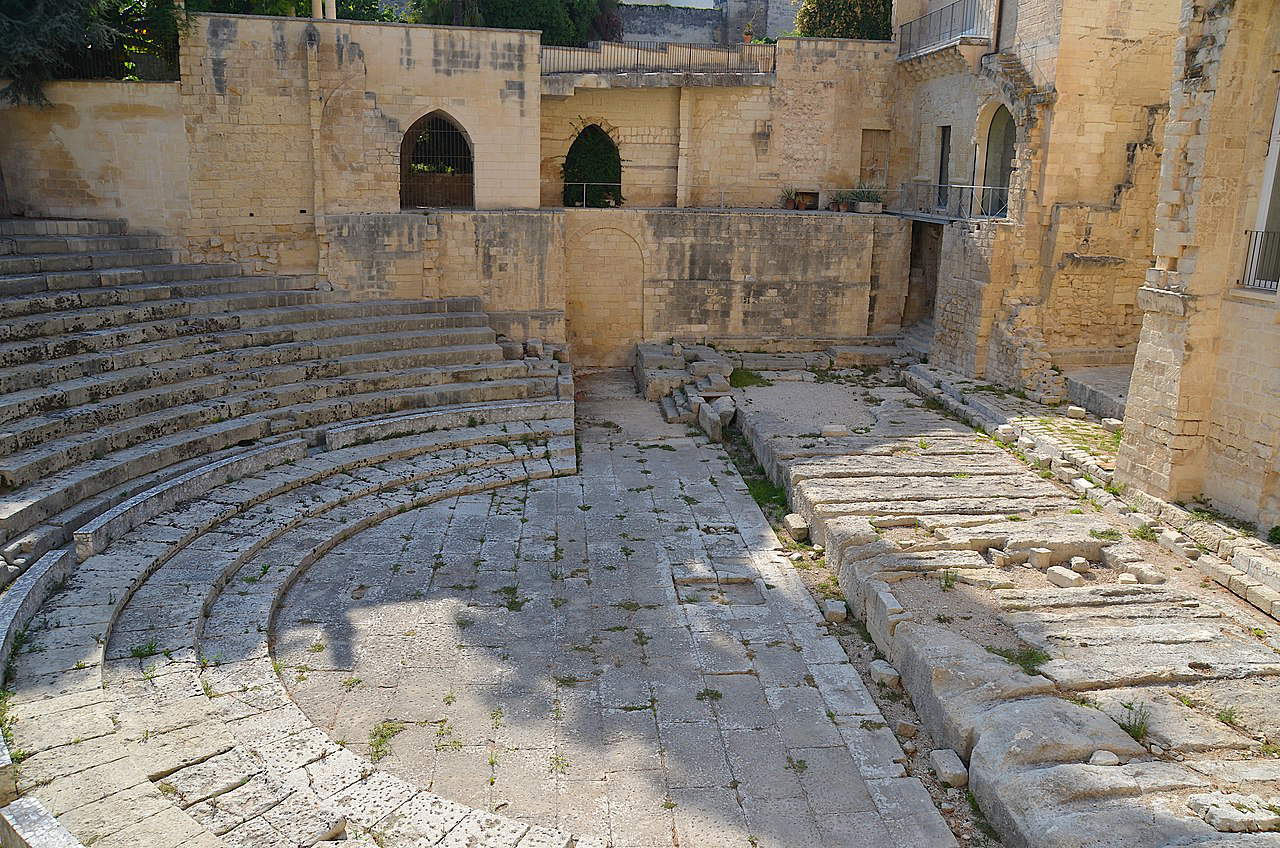 Das römische Theater von Lecce