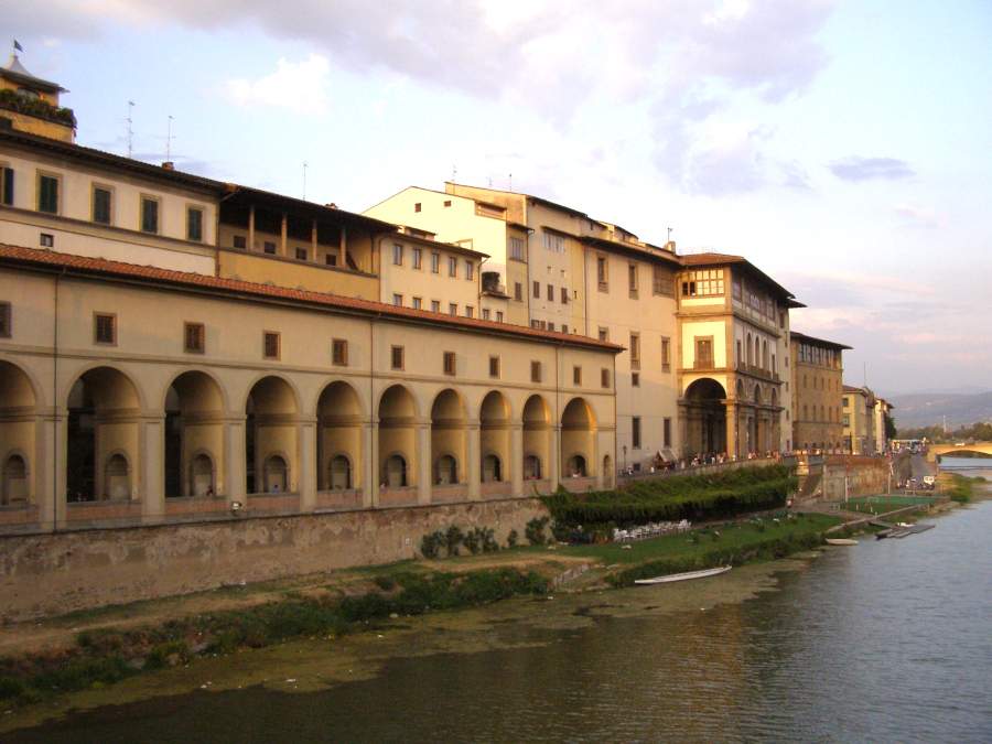 Florence, la Terrazza Vasariana sur l'Arno sera entièrement restaurée au printemps.