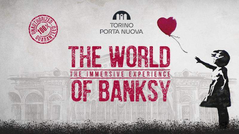 Turin, Banksy's immersive exhibition at Porta Nuova station