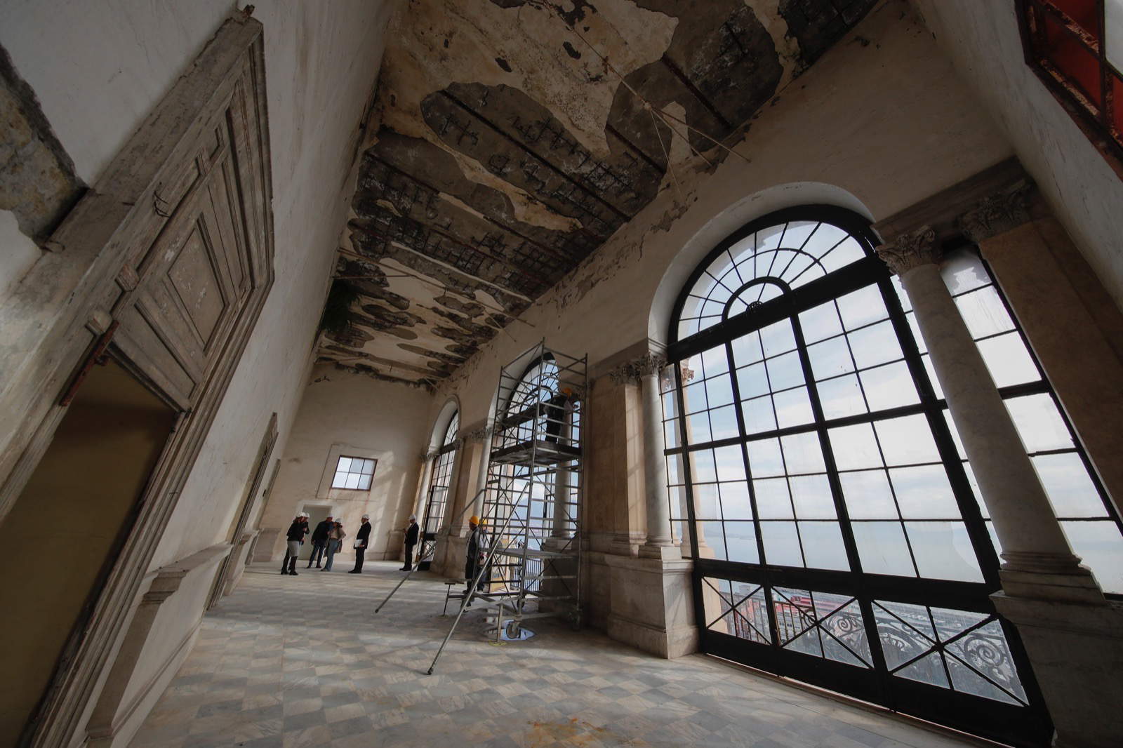 Napoli, via al restauro del Torrino del Belvedere di Palazzo Reale. Aprirà al pubblico a fine lavori