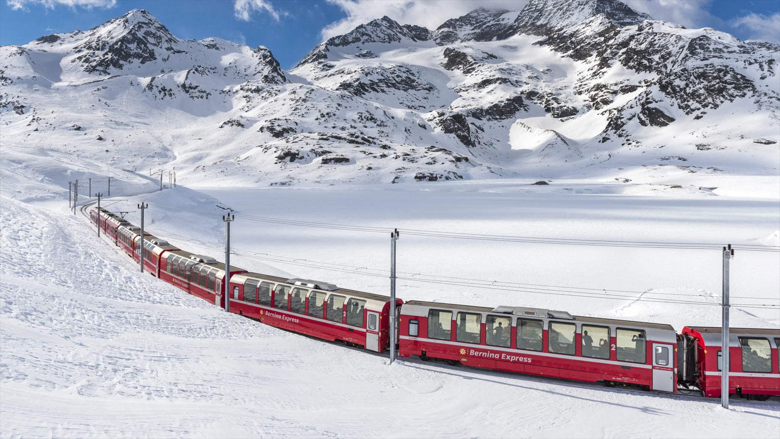 Il trenino rosso del Bernina Il trenino rosso del Bernina