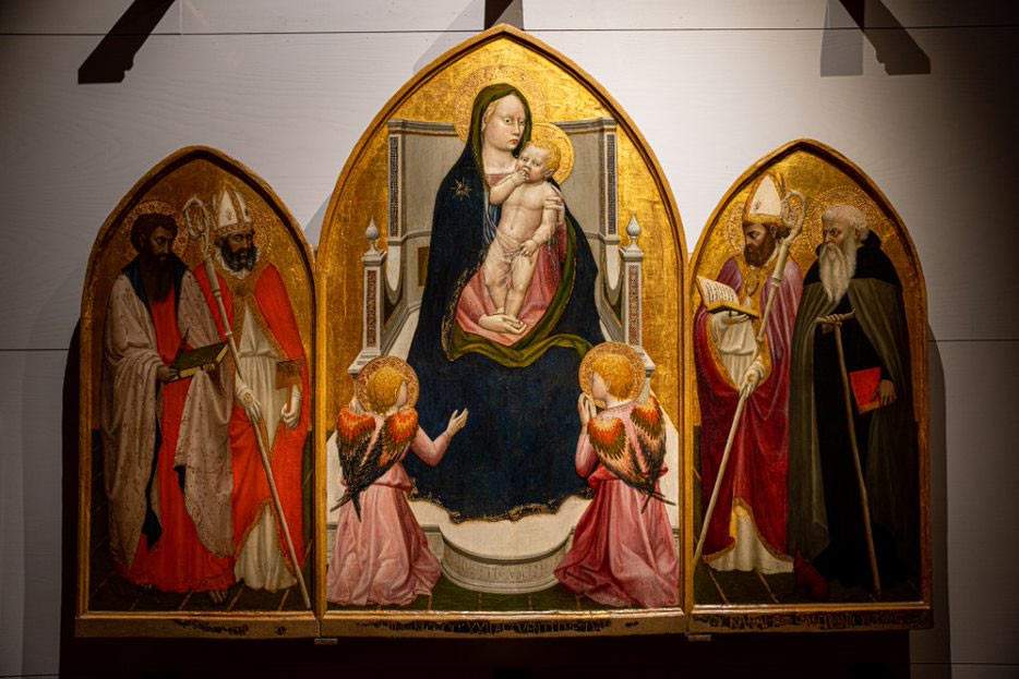Le Triptyque de Saint Juvénal de Masaccio exposé pour la première fois avec les plus grands de l'époque