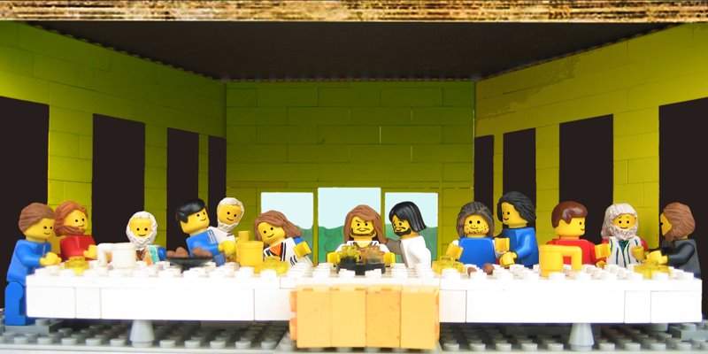 Les grands chefs-d'œuvre de l'histoire de l'art recréés en Lego 