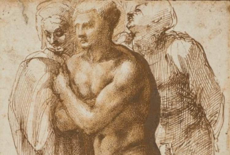 Record-breaking Michelangelo. One of his drawings sold for 23 million euros.