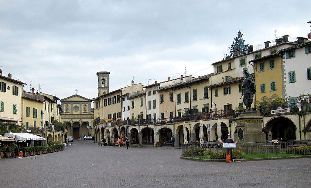 Greve in Chianti. Foto Wikimedia/Velvet Greve in Chianti. Foto Wikimedia/Velvet