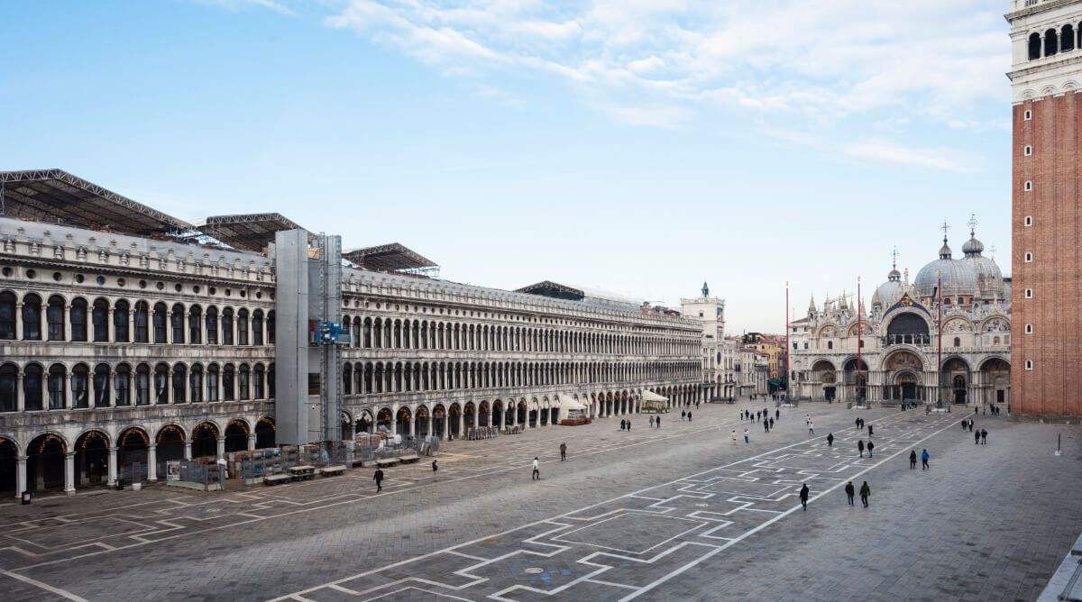 Venice, the Procuratie Vecchie open to the public for the first time
