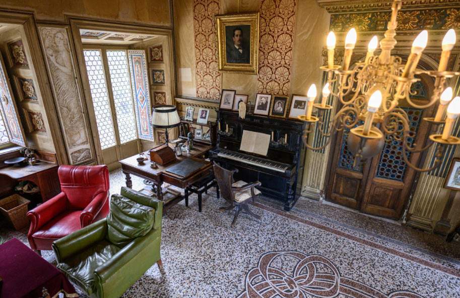 First restoration work at Villa Giacomo Puccini in Torre del Lago completed 