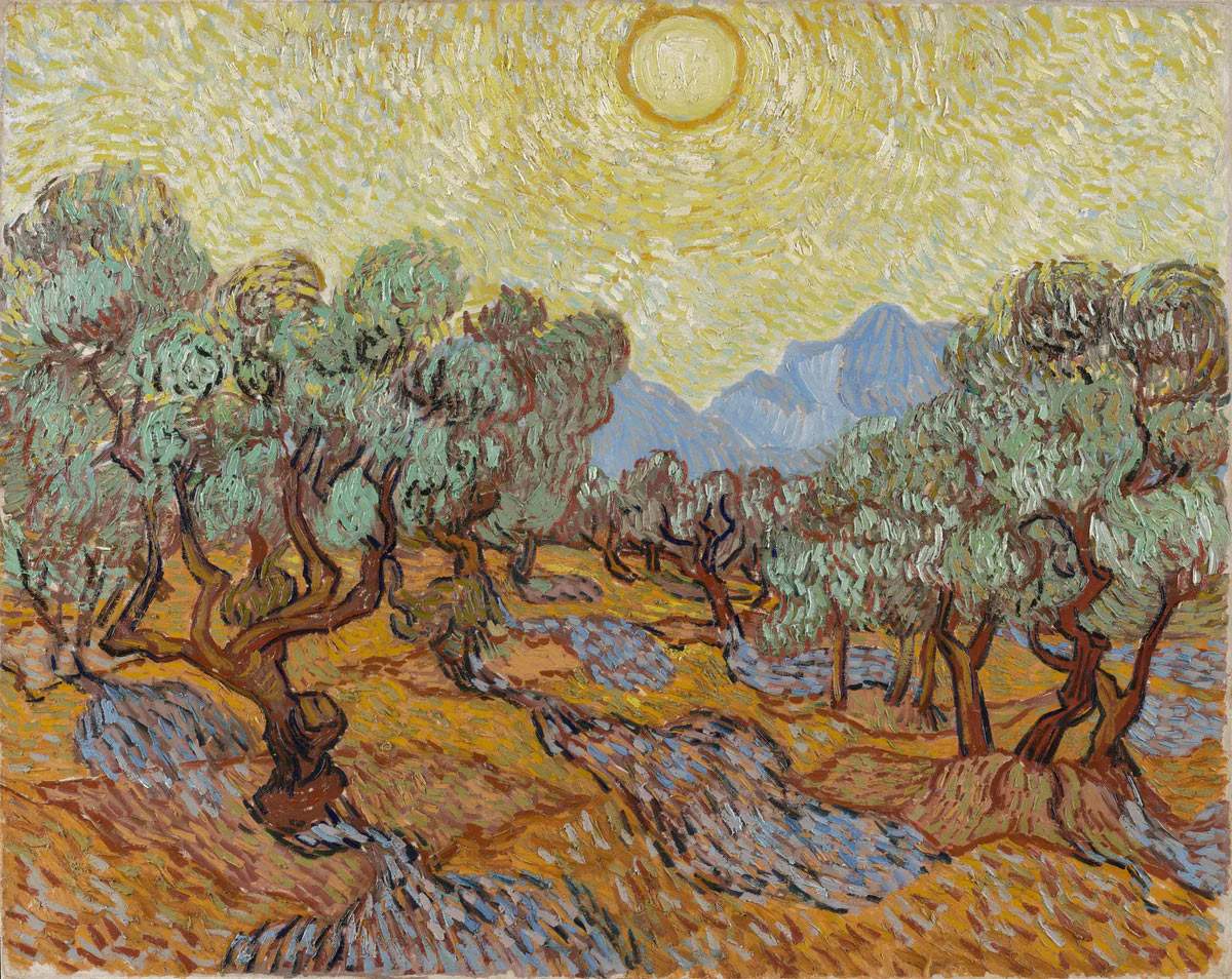 All of Van Gogh's olive trees in one exhibition