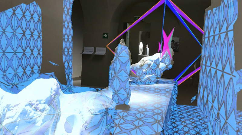 Vincenzo Marsiglia, Map (Star)the World (2022, still da video su HoLolens 2). Su concessione di Fondazione LK Vincenzo Marsiglia, Map (Star)the World (2022, still da video su HoLolens 2). Su concessione di Fondazione LK