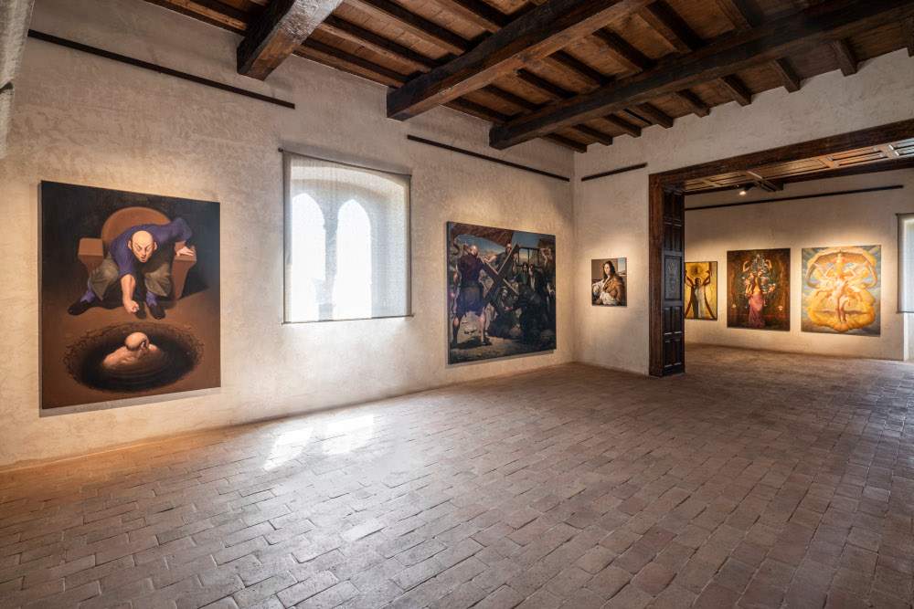 Eccentrics and loners on display in Sutri. Among the leading painters, Wainer Vaccari 