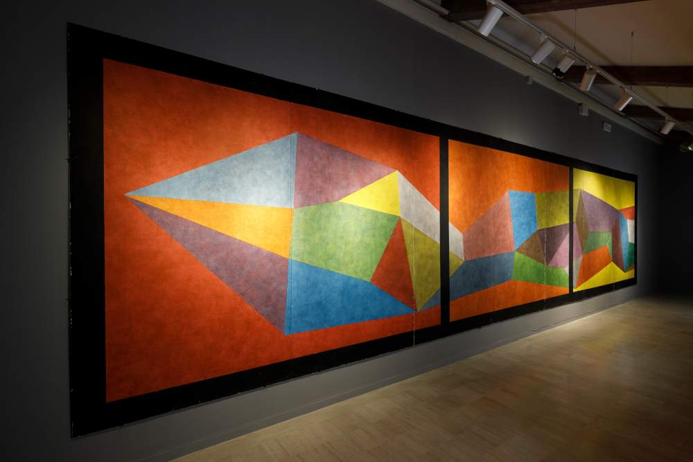 Ravenna's MAR exhibits after more than 30 years monumental work by Sol LeWitt 