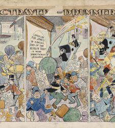 Eine Wanderausstellung erzählt die Geschichte des Comics von den frühen nordamerikanischen Meistern bis in die 1940er Jahre