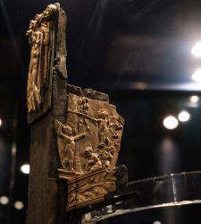 Alla Reggia di Portici in mostra il legno che non bruciò a Ercolano
