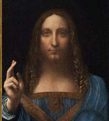 Au cinéma, l'histoire du Salvator Mundi, une peinture record attribuée à Léonard de Vinci. 