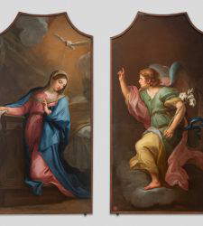 Las pinturas de la Anunciación de Sebastiano Conca vuelven a exponerse tras su restauración en el Palacio Ducal de Urbino.